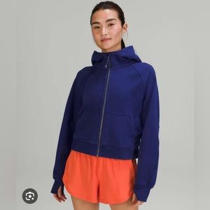 Lululemon Cropped Oversize Scuba XL/XXL Larkspur